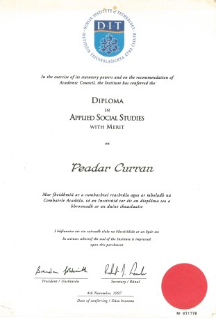 Diploma Applied Social Studies